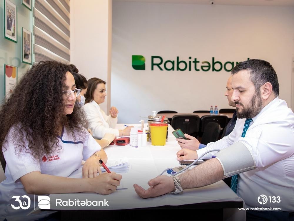"Rabitəbank” ASC-də qanvermə aksiyası keçirildi - FOTOLAR