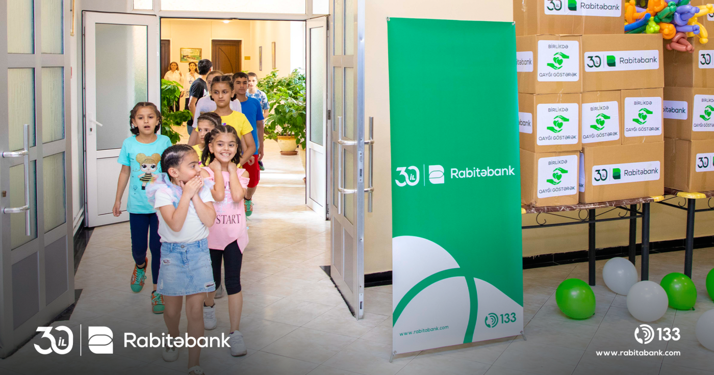 Rabitəbank əməkdaşları uşaq evini ziyarət etdi - FOTOLAR
