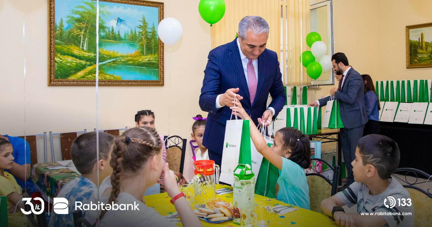 Rabitəbank əməkdaşları uşaq evini ziyarət etdi - FOTOLAR