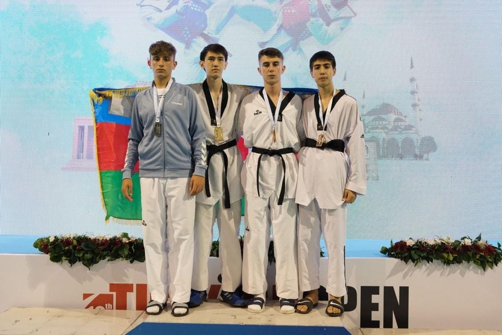 Taekvondoçularımız Türkiyədə 8 medal qazandı - FOTOLAR