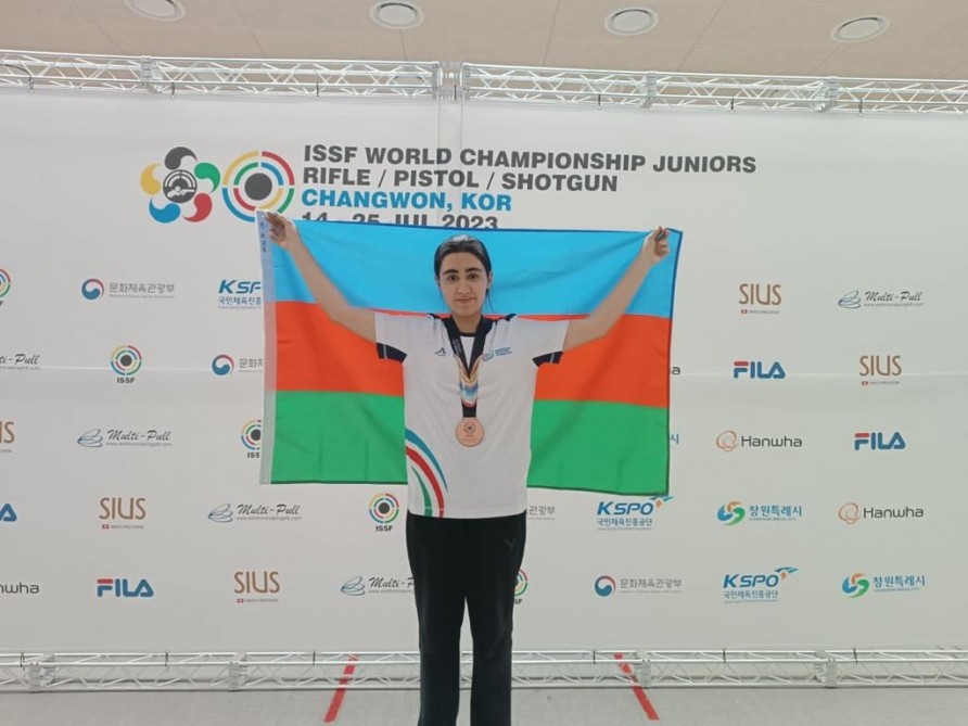 Xanım atıcımız qızıl medal qazandı