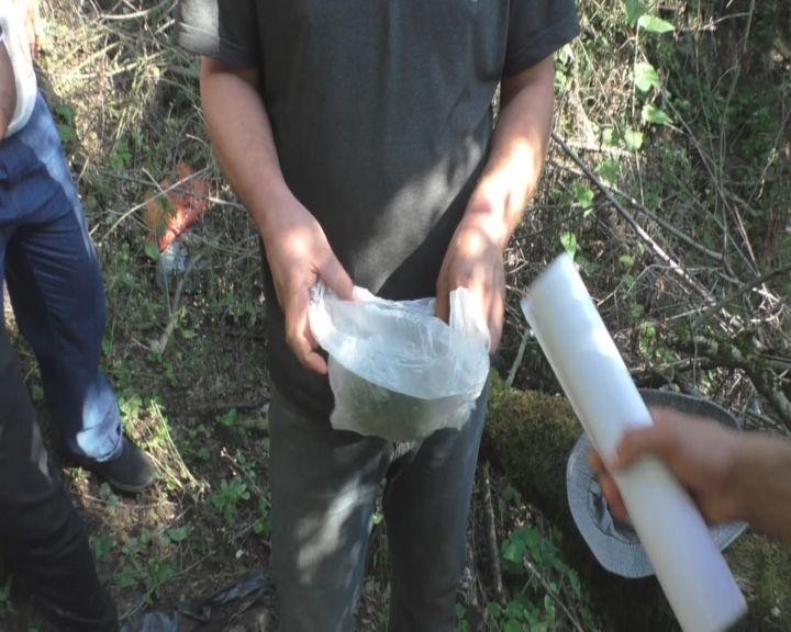 Polis Zaqatala dağlarında əməliyyat keçirdi - Saxlanılan var