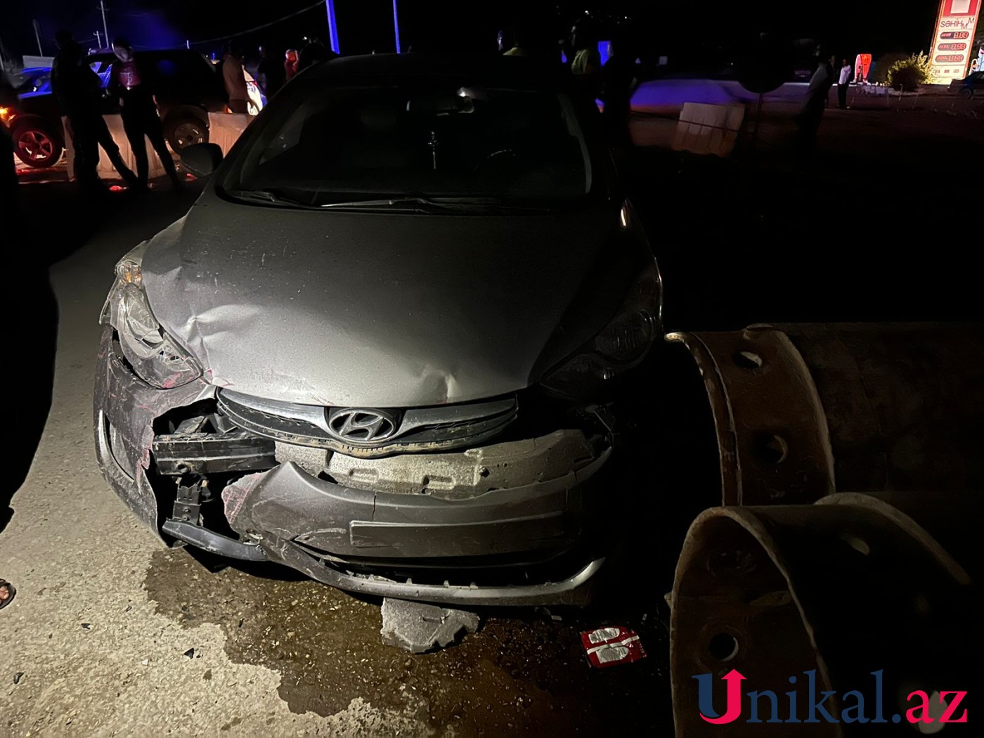 "VAZ 2106" "Hyundai"la toqquşdu - FOTO