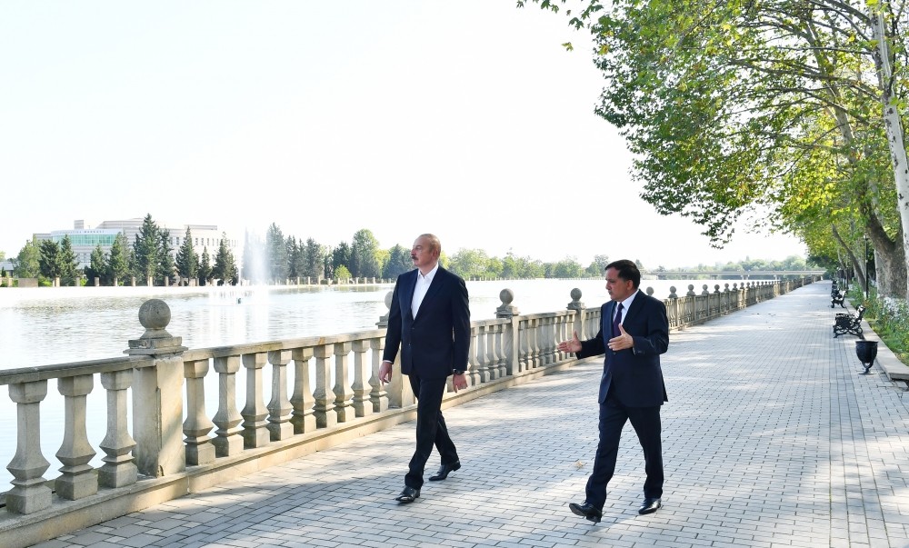 Prezident Qazaxa səfər etdi - FOTOLAR