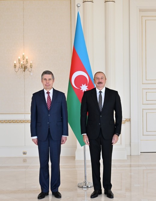 Prezident Rusiyanın yeni səfirini qəbul edib - YENİLƏNİB (FOTOLAR)