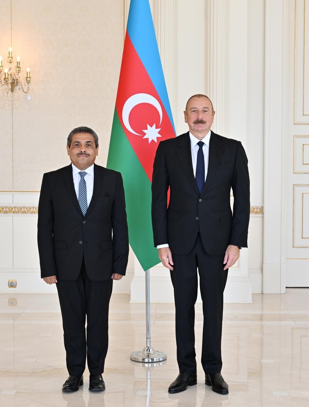 Prezident yeni səfirlərin etimadnamələrini qəbul etdi - YENİLƏNİB (FOTOLAR)