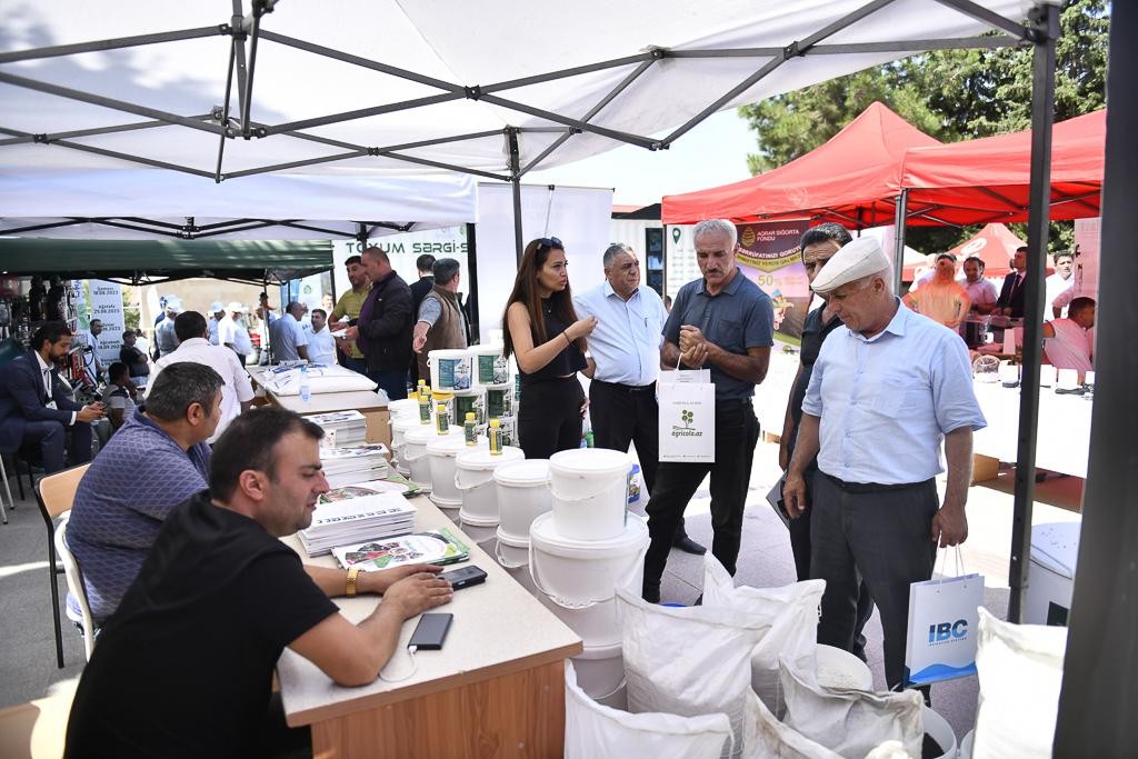 Şamaxıda növbəti toxum sərgi-satış yarmarkası keçirildi - FOTOLAR