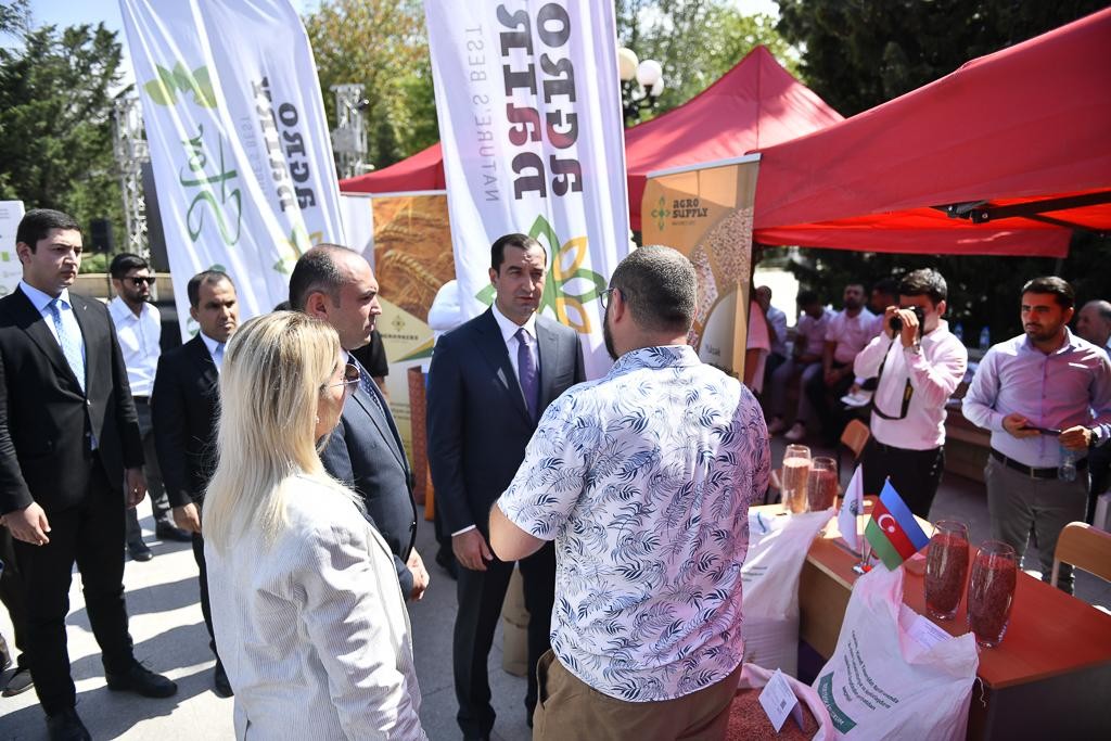 Şamaxıda növbəti toxum sərgi-satış yarmarkası keçirildi - FOTOLAR