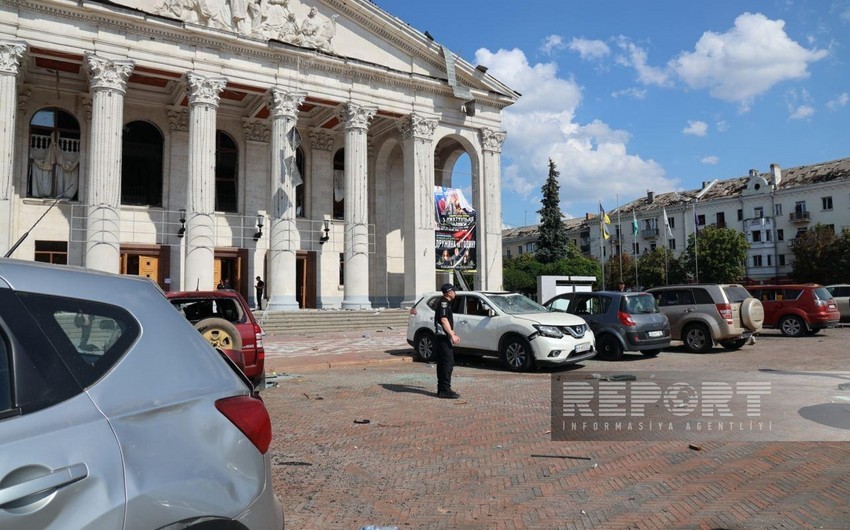Çerniqovda azərbaycanlılar da raket zərbələrinə məruz qalıblar - FOTOLAR