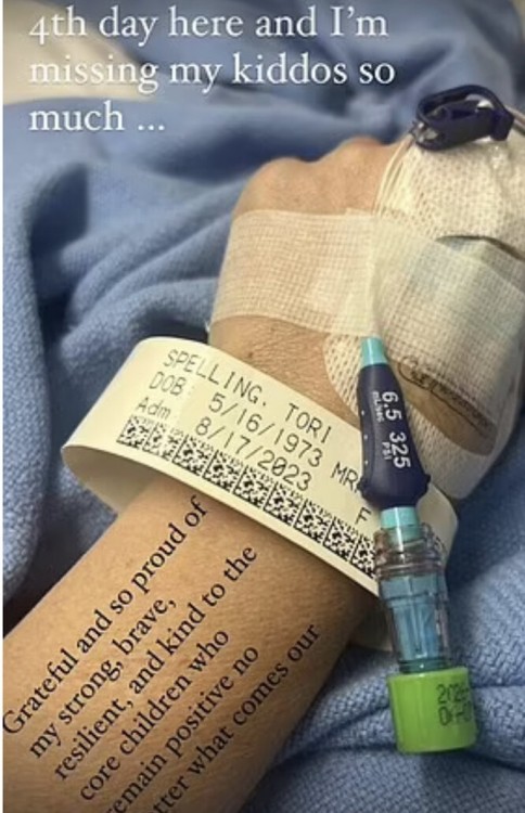 "Beverly Hills"in aktrisası xəstəxanaya yerləşdirilib - FOTO