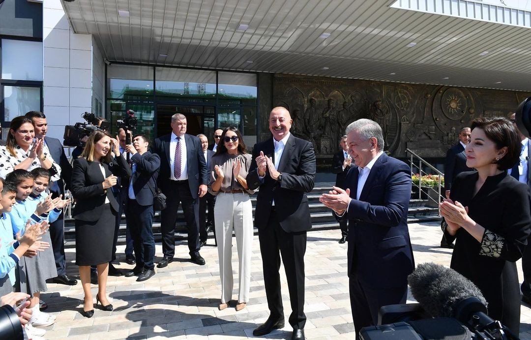 Mehriban Əliyeva Füzulidə məktəb açılışından paylaşım etdi - FOTOLAR