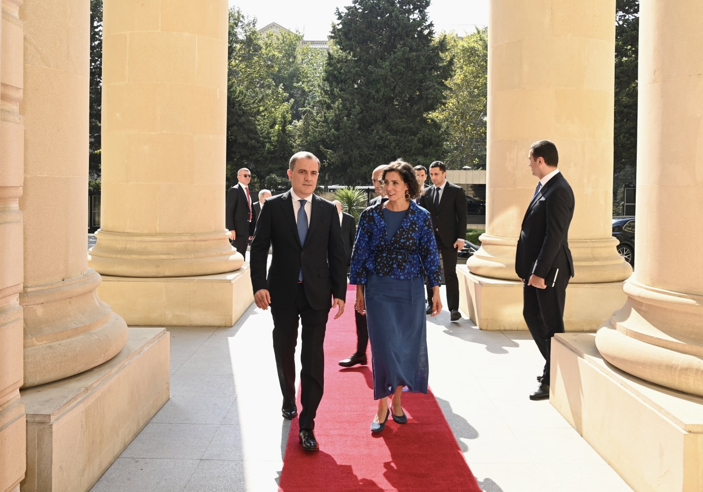 Ceyhun Bayramov Belçikanın XİN rəhbərini qəbul edib 