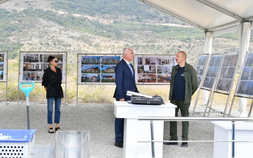 Prezident və birinci xanımın Kəlbəcər və Laçına səfəri FOTOLARDA