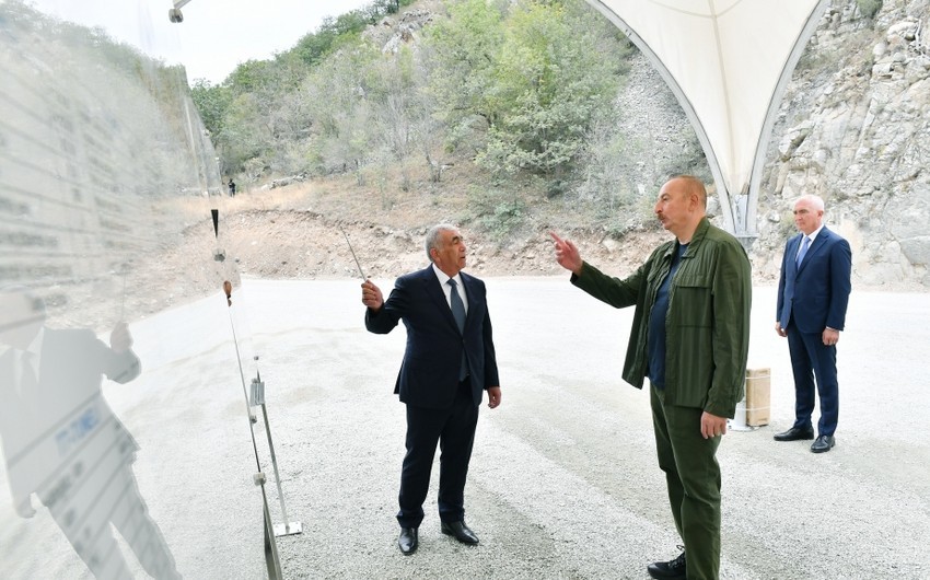 Prezident və birinci xanımın Kəlbəcər və Laçına səfəri FOTOLARDA