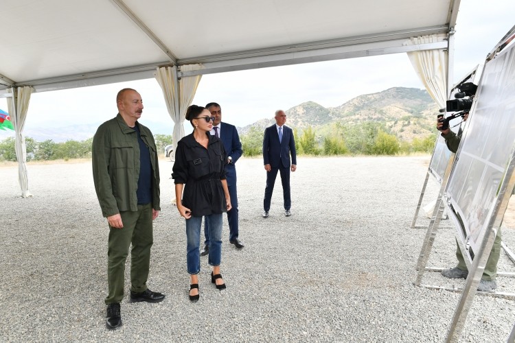 Prezident və birinci xanımın Kəlbəcər və Laçına səfəri FOTOLARDA