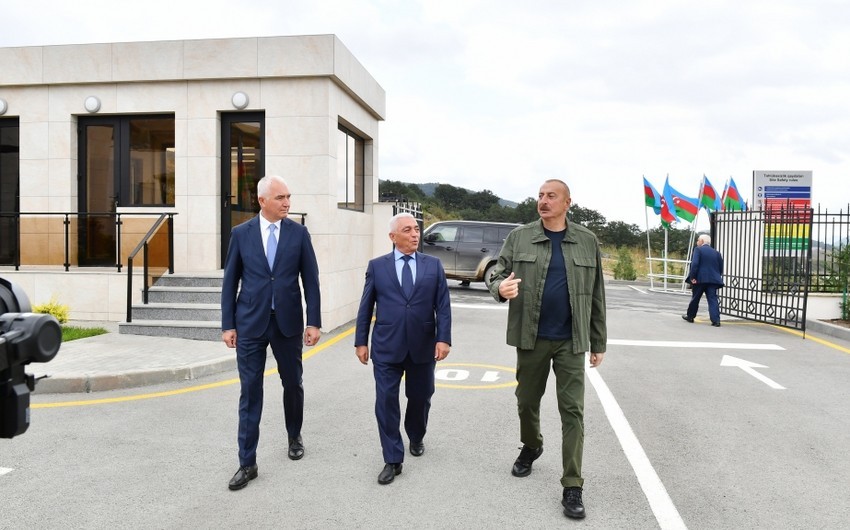 Prezident və birinci xanımın Kəlbəcər və Laçına səfəri FOTOLARDA