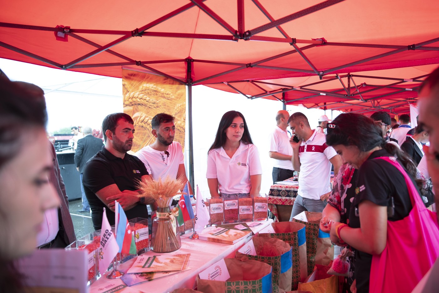 Ağstafada toxum sərgi-satış yarmarkası təşkil olundu - FOTOLAR