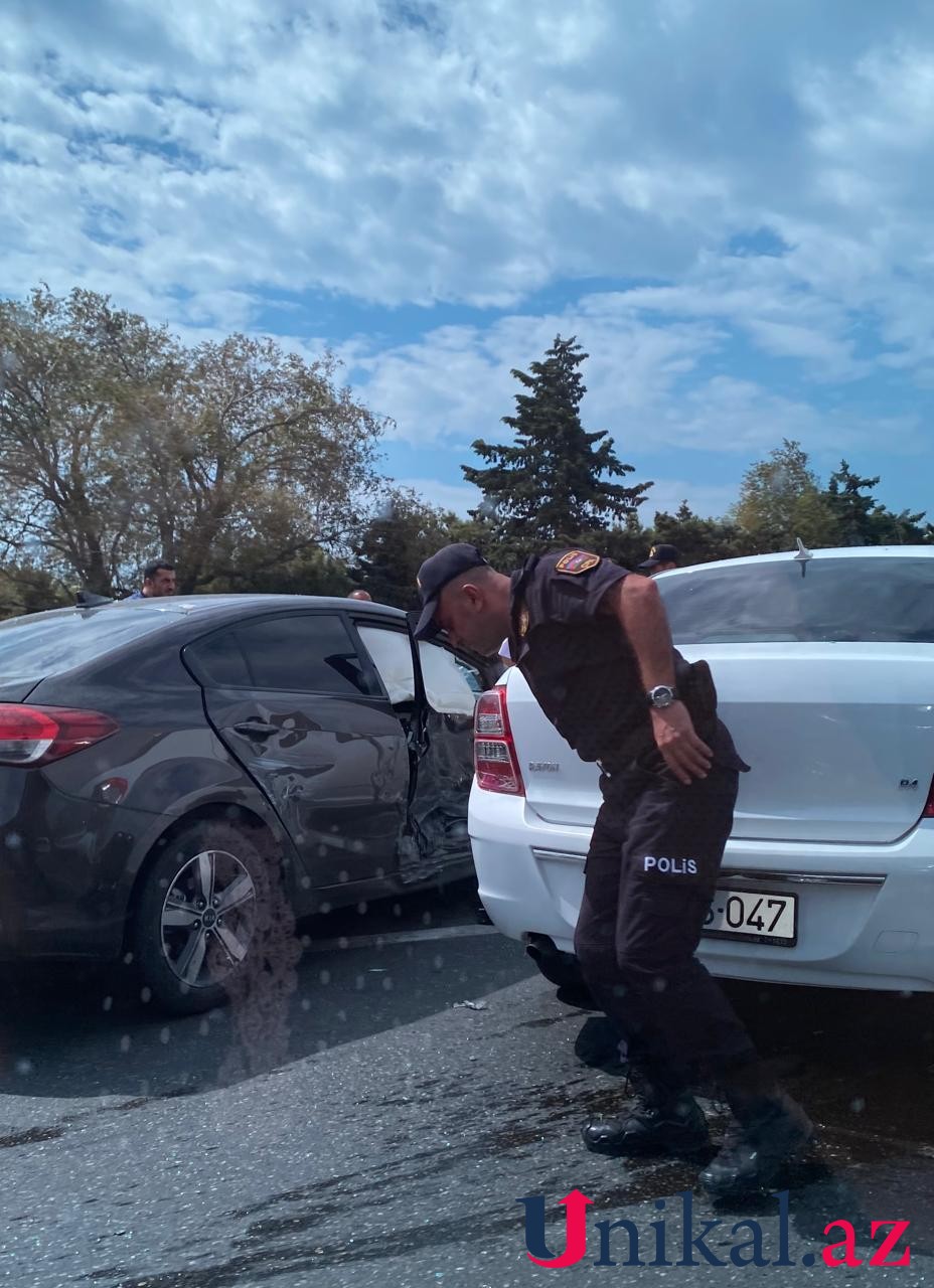 Bakı-Salyan yolunda QƏZA: “Kia” “Ravon”la toqquşdu (FOTOLAR)
