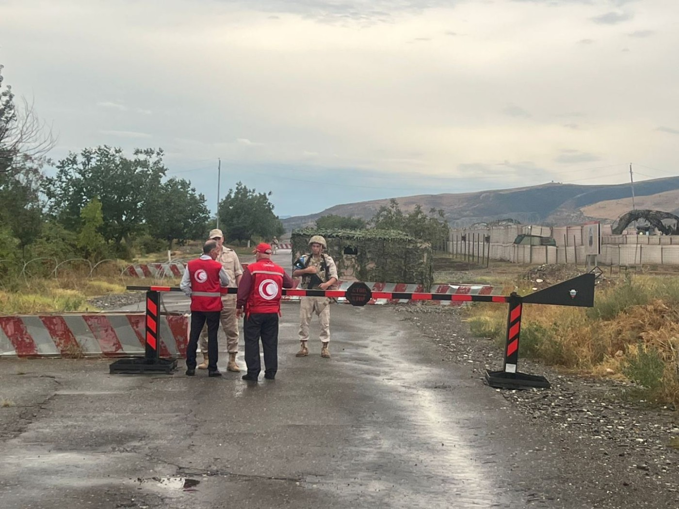 Rusiya sülhməramlıları vaxt istəyib, ərazidə çadırlar qurulur - YENİLƏNİB (FOTO)