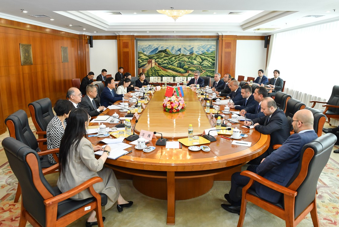 Azərbaycanla Çin arasında saziş imzalandı - FOTOLAR