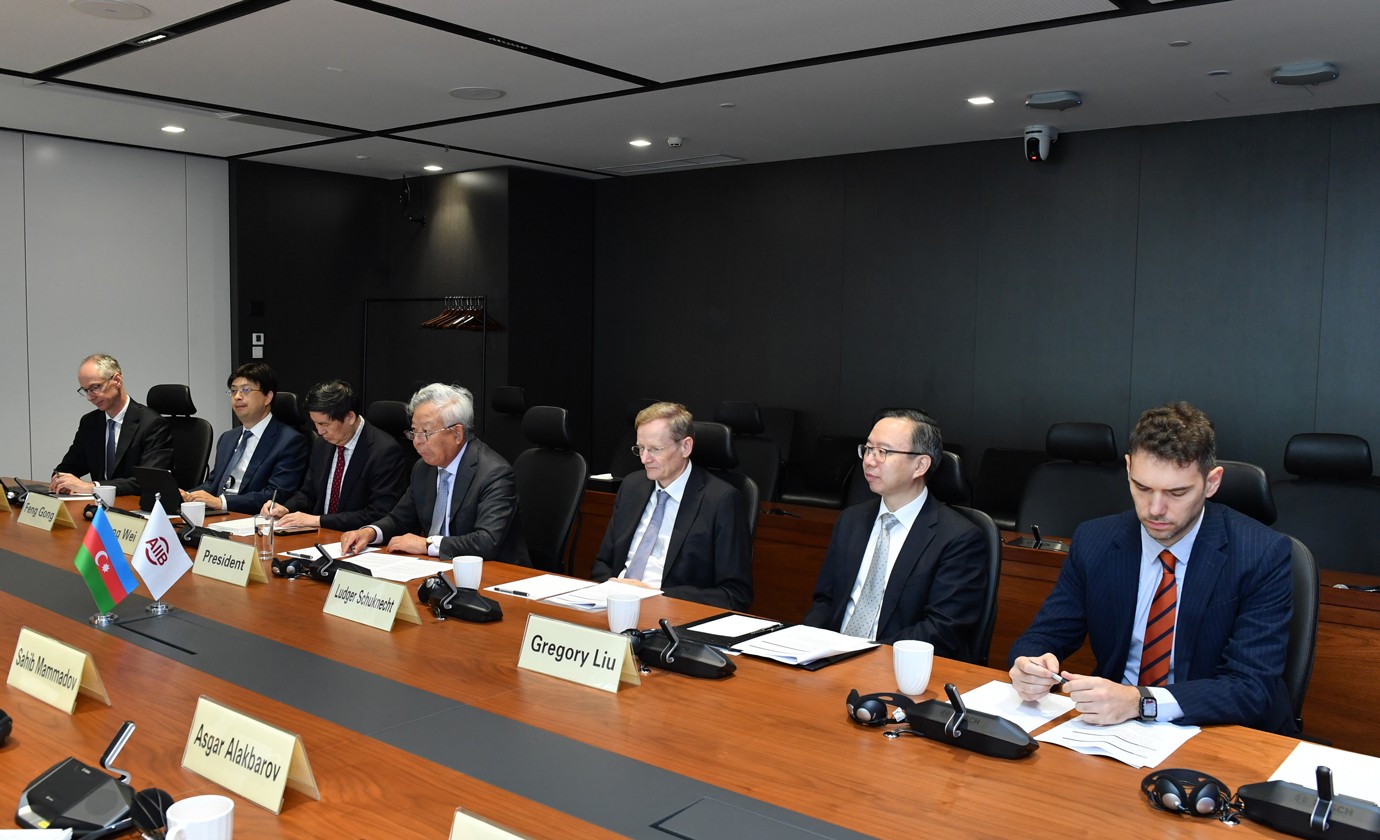 Azərbaycanla Çin arasında saziş imzalandı - FOTOLAR