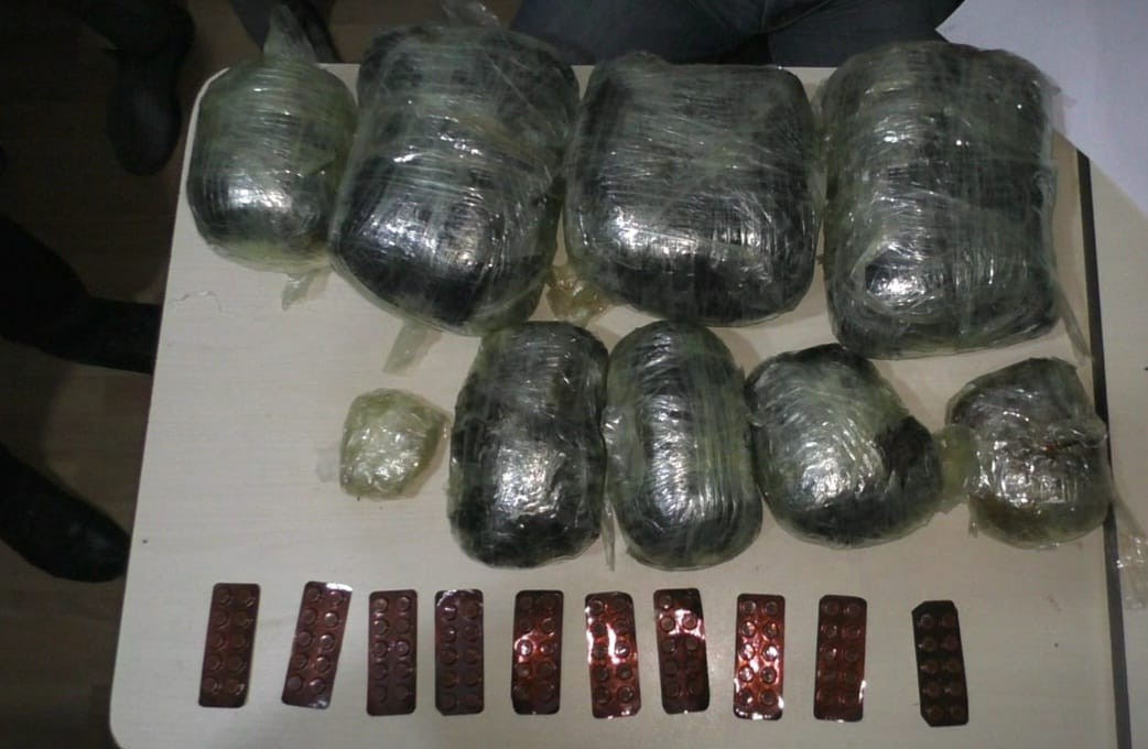 Cəlilabadda narkokuryerlər saxlanıldı - FOTO