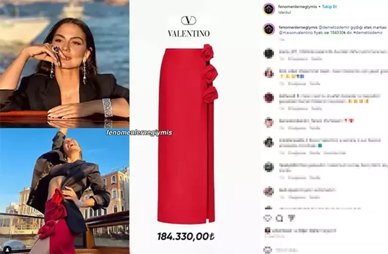 Qırmızı xalıya 180 minlik ətəklə çıxdı - FOTO