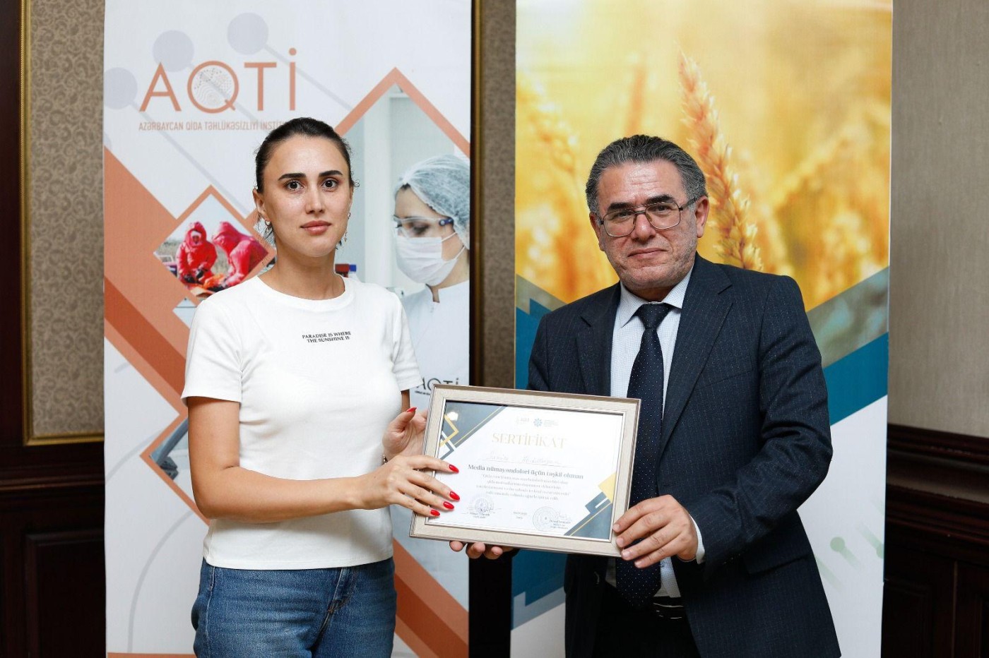 AQTA və MEDİA-nın jurnalistlər üçün keçirdiyi təlim başa çatıb - FOTOLAR