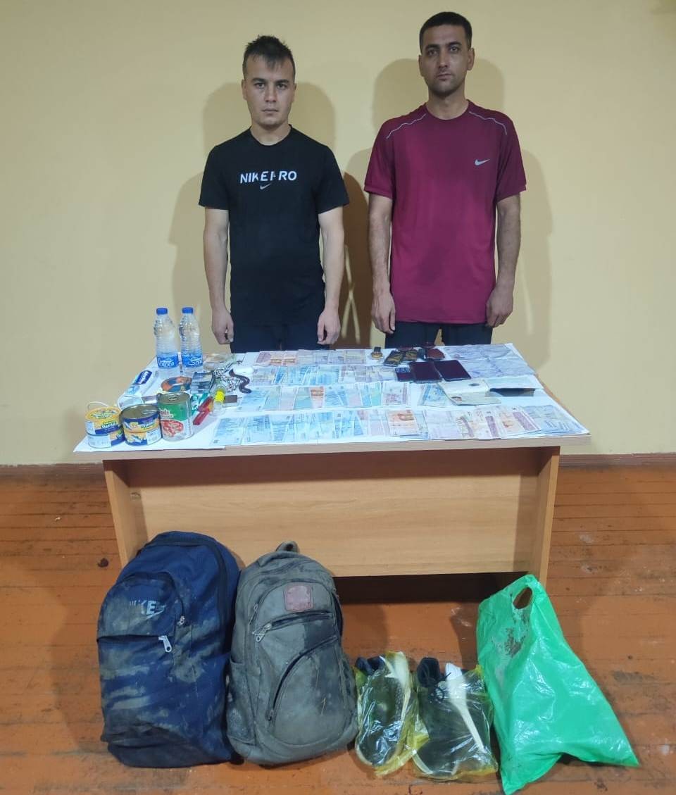 Sərhəddə Nepal və İran vətəndaşları saxlanılıb 