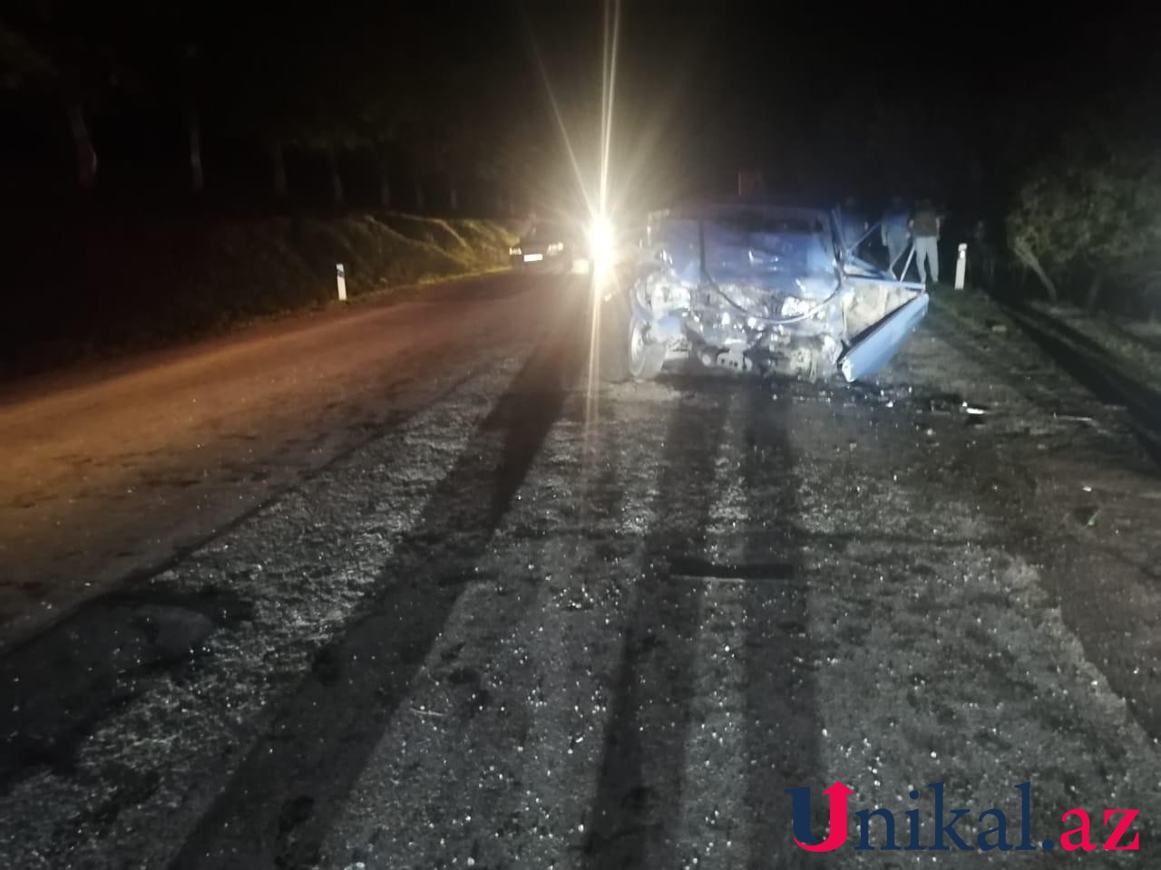 İsmayıllıda yol qəzası: 5 nəfər yaralandı