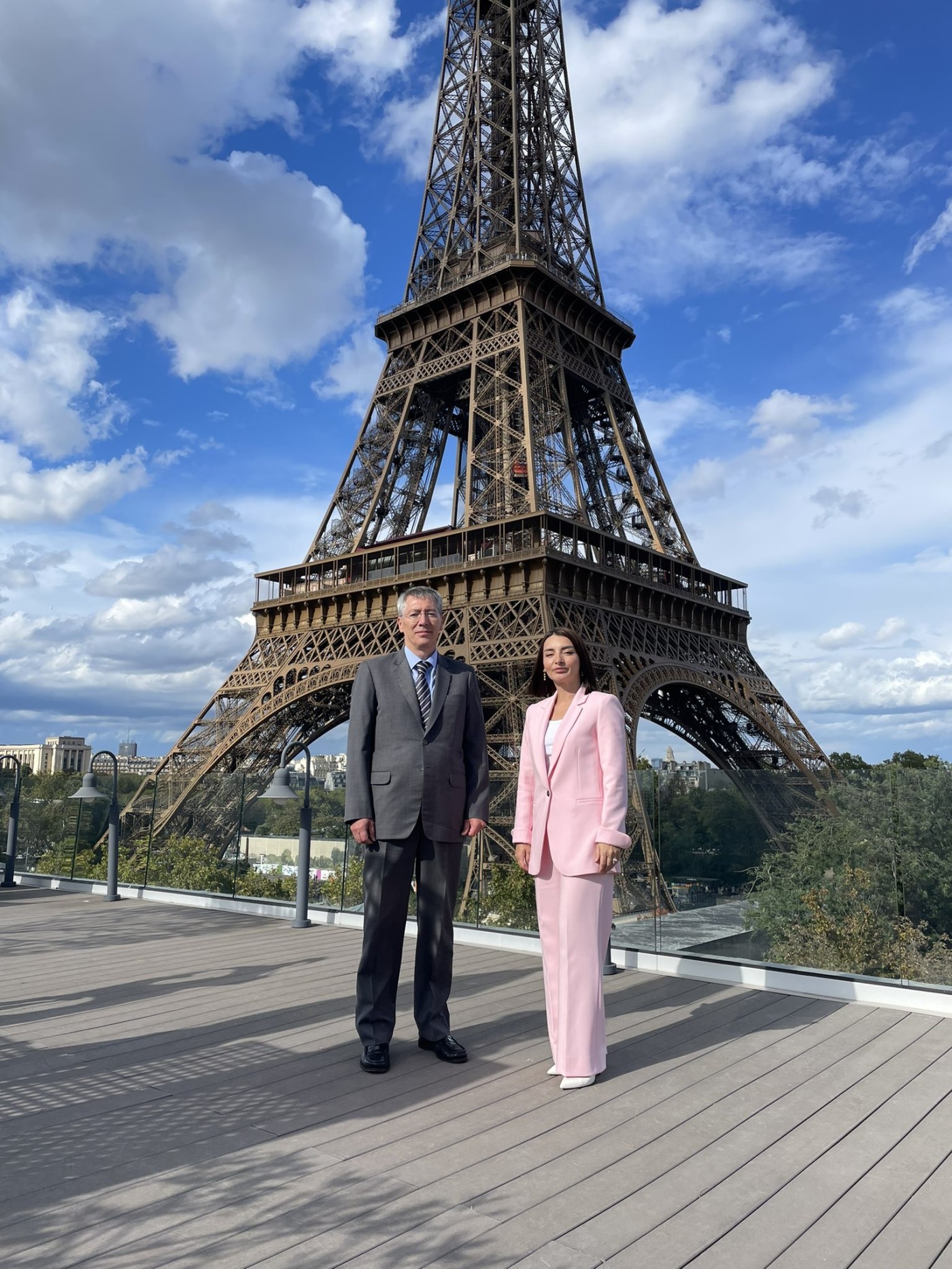 Azərbaycan və Türkiyənin Fransadakı səfirləri görüşdü - FOTO