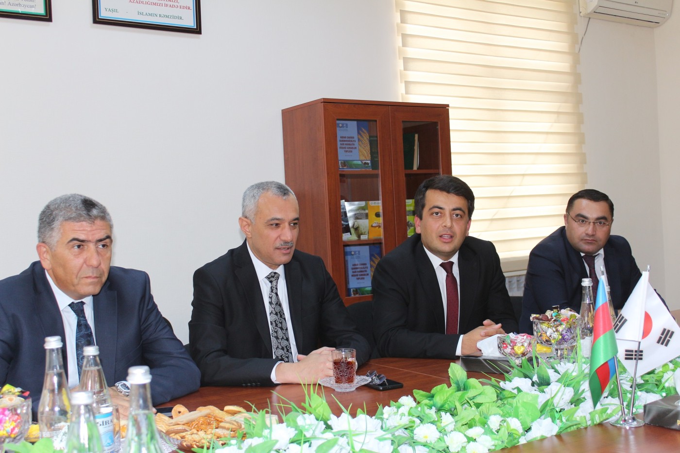 Azərbaycan Cənubi Koreya şirkətlərilə "ağıllı kənd təsərrüfatı" ilə bağlı memorandum imzaladı - FOTOLAR