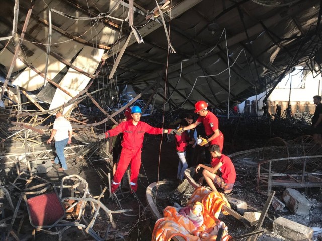 120 nəfərin yanaraq ölümünə səbəb olan toydan GÖRÜNTÜLƏR - YENİLƏNİB