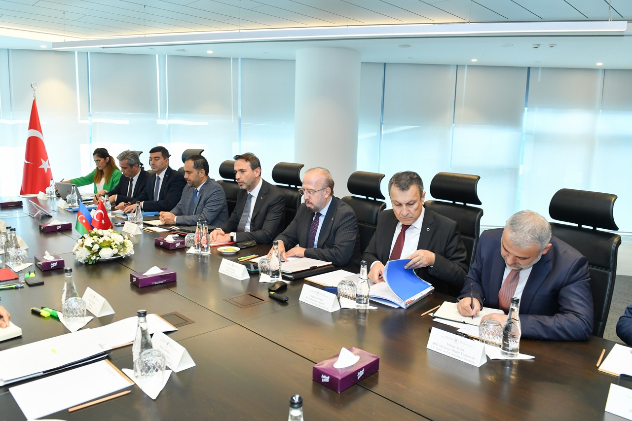 Nazir və SOCAR-ın prezidenti Alparslan Bayraktarla görüşdü - FOTOLAR