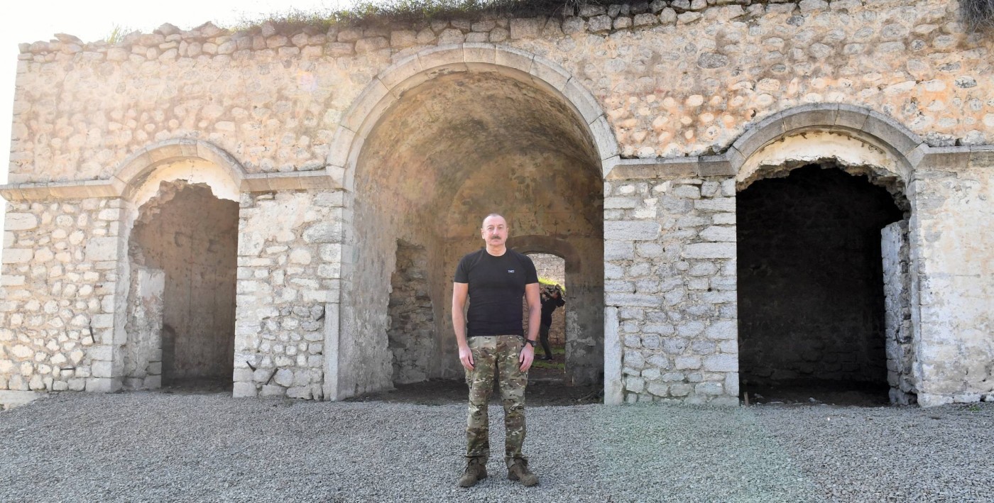 Prezident Şuşanın Malıbəyli kəndində -YENİLƏNİB (FOTOLAR)