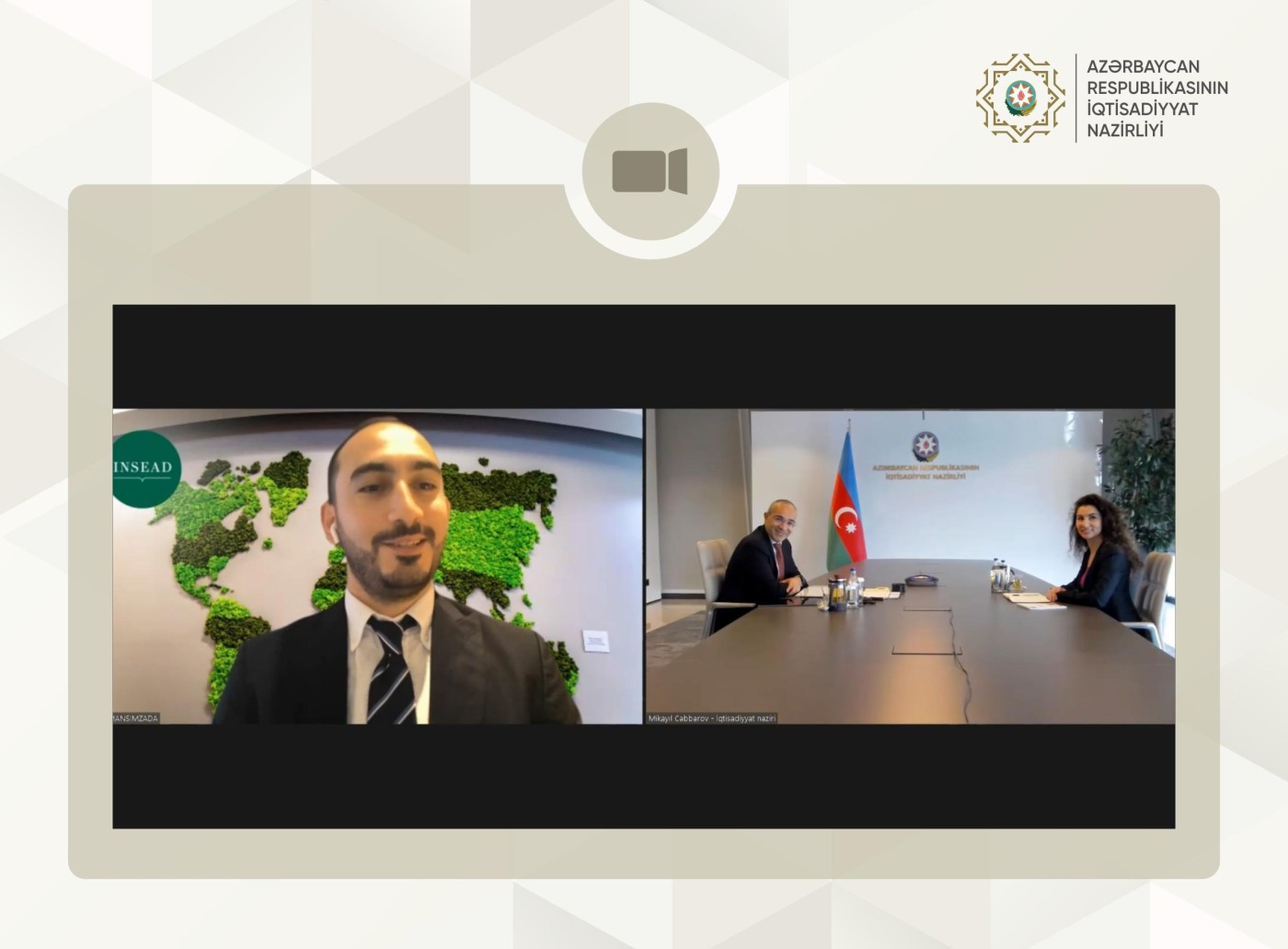 Mikayıl Cabbarov “Yüksəliş” müsabiqəsinin qalibləri ilə görüşdü - FOTOLAR