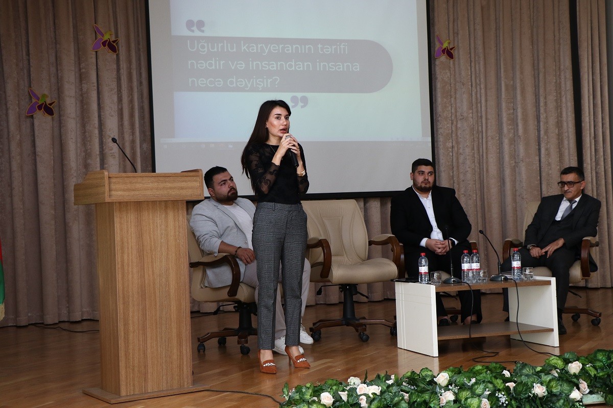 “Tələbə İnkişaf Proqramı – AzMİU” adlı forum keçirildi - FOTOLAR