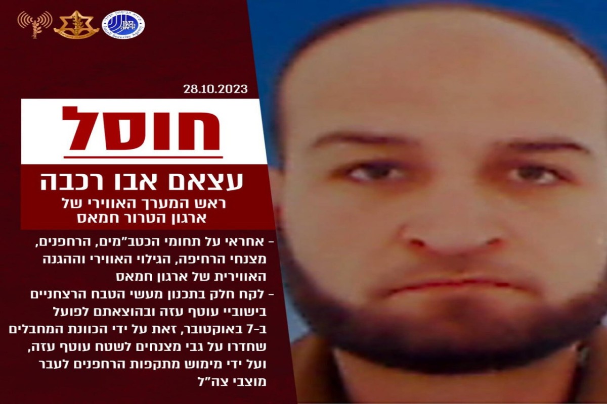 HƏMAS-ın hava qüvvələrinin rəhbəri məhv edilib