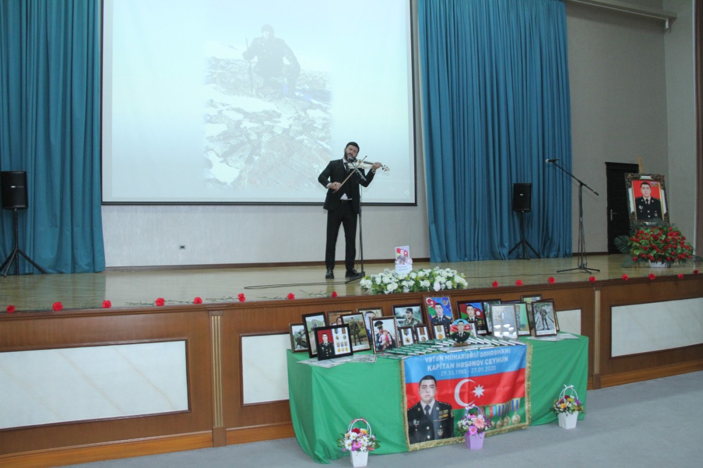 Xətai RİH Vətən müharibəsi Qəhrəmanının ildönümünə həsr olunan tədbir keçirdi - FOTOLAR