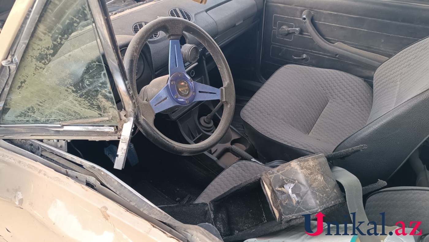 Tovuzda "VAZ" aşdı - FOTO