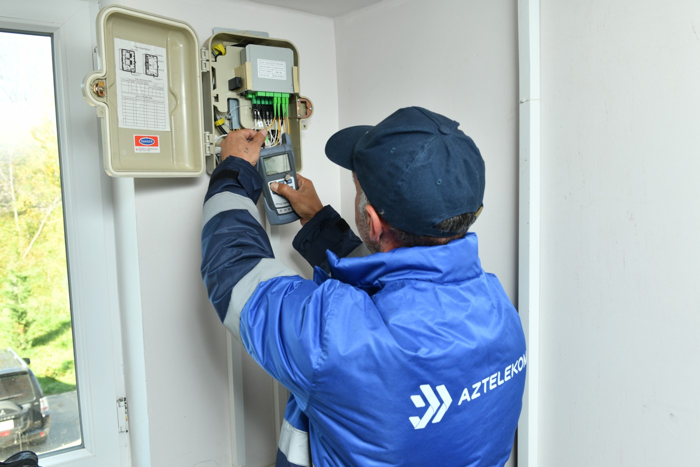 “Aztelekom” Şuşa şəhərini yüksəksürətli internetlə təmin edir - FOTOLAR