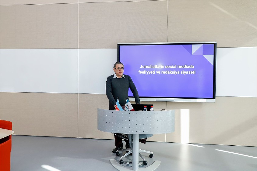 MEDİA jurnalistlər üçün təlim keçirdi - FOTOLAR