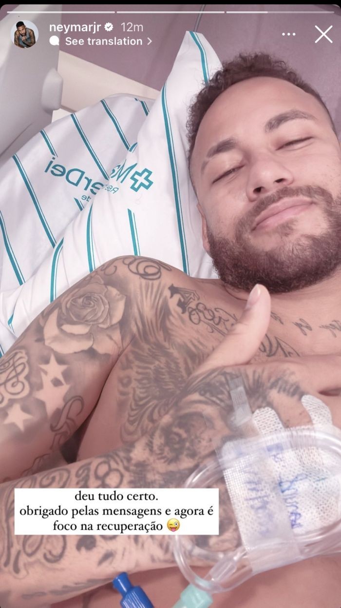 Neymar yenidən əməliyyat olundu - FOTO