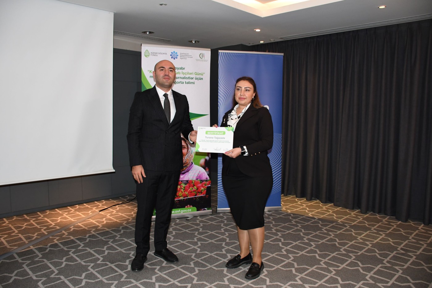 MEDİA və Aqrar Sığorta Fondu jurnalistlər üçün təlim keçirib - FOTOLAR