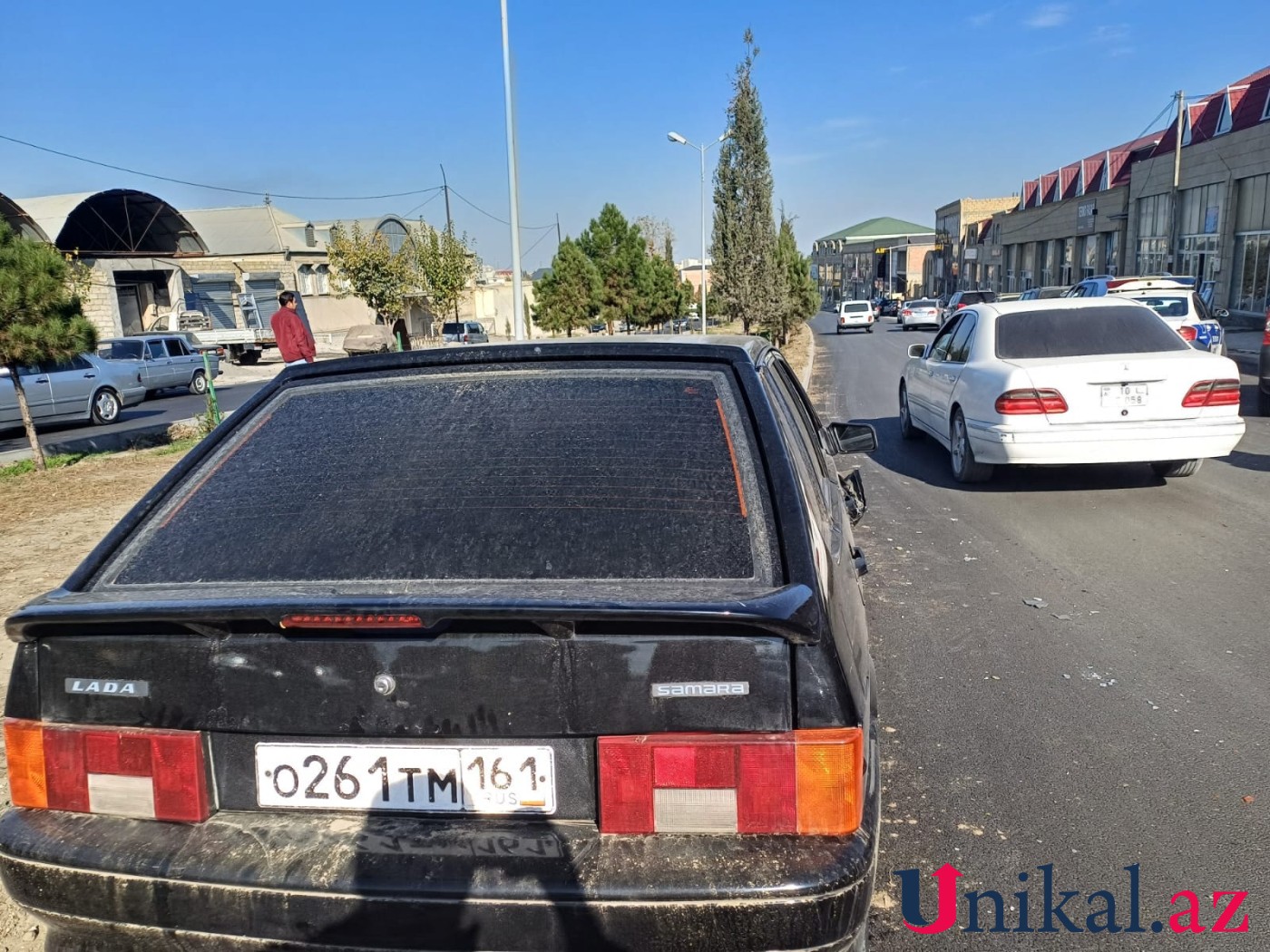 Gəncədə "Sorento" "VAZ"la toqquşdu - FOTOLAR