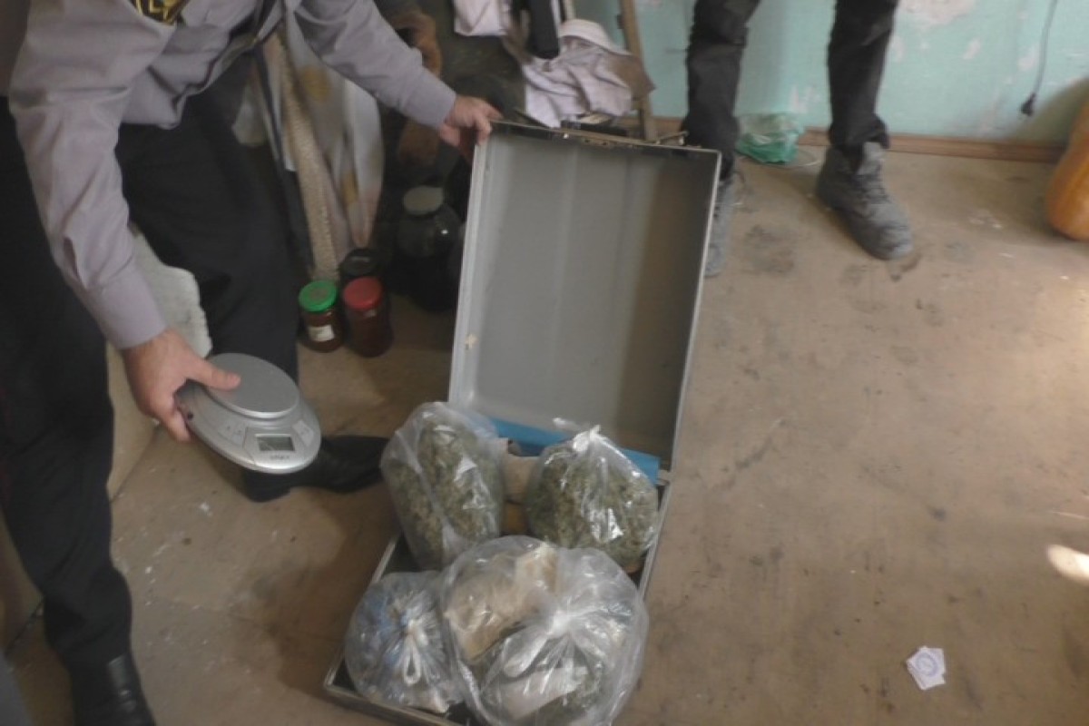 Ağdaşda ƏMƏLİYYAT: 9 nəfər saxlanıldı (FOTOLAR)