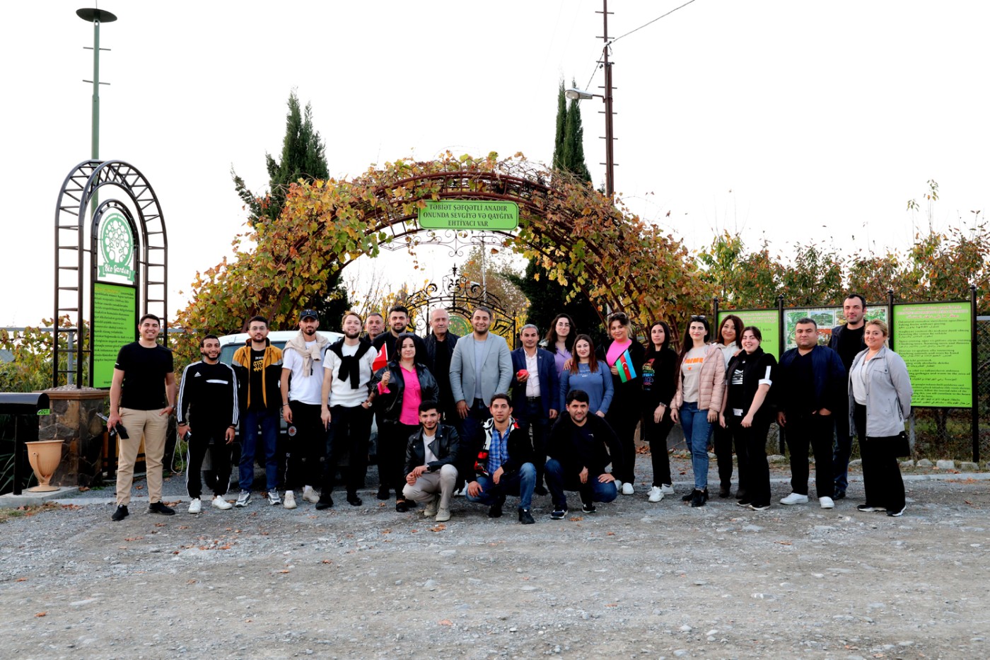 “Şəhərdən Kəndə” layihəsi çərçivəsində aqroturizm təsərrüfatlarına infotur təşkil olunub - FOTOLAR