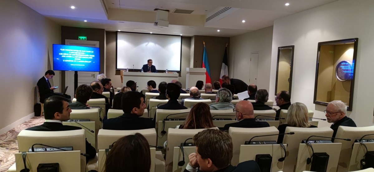 Parisdə Cənubi Qafqazda sülh perspektivlərinə həsr edilmiş konfrans KEÇİRİLİB