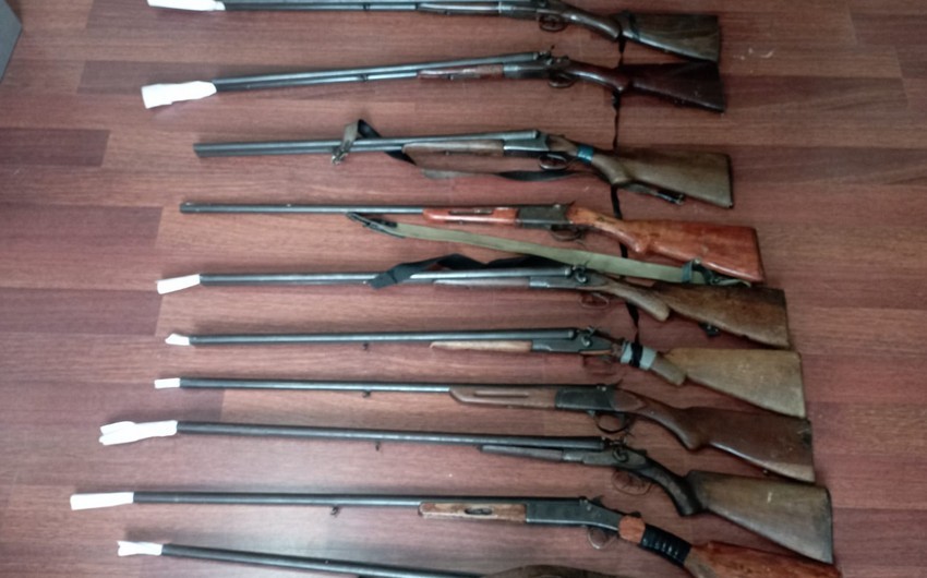 Yeddi dəfə məhkum olunmuş şəxs avtomatla tutuldu