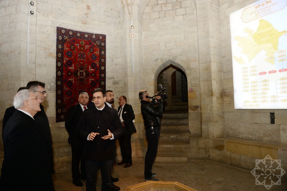 İraq Prezidenti İçərişəhərdə - FOTOLAR